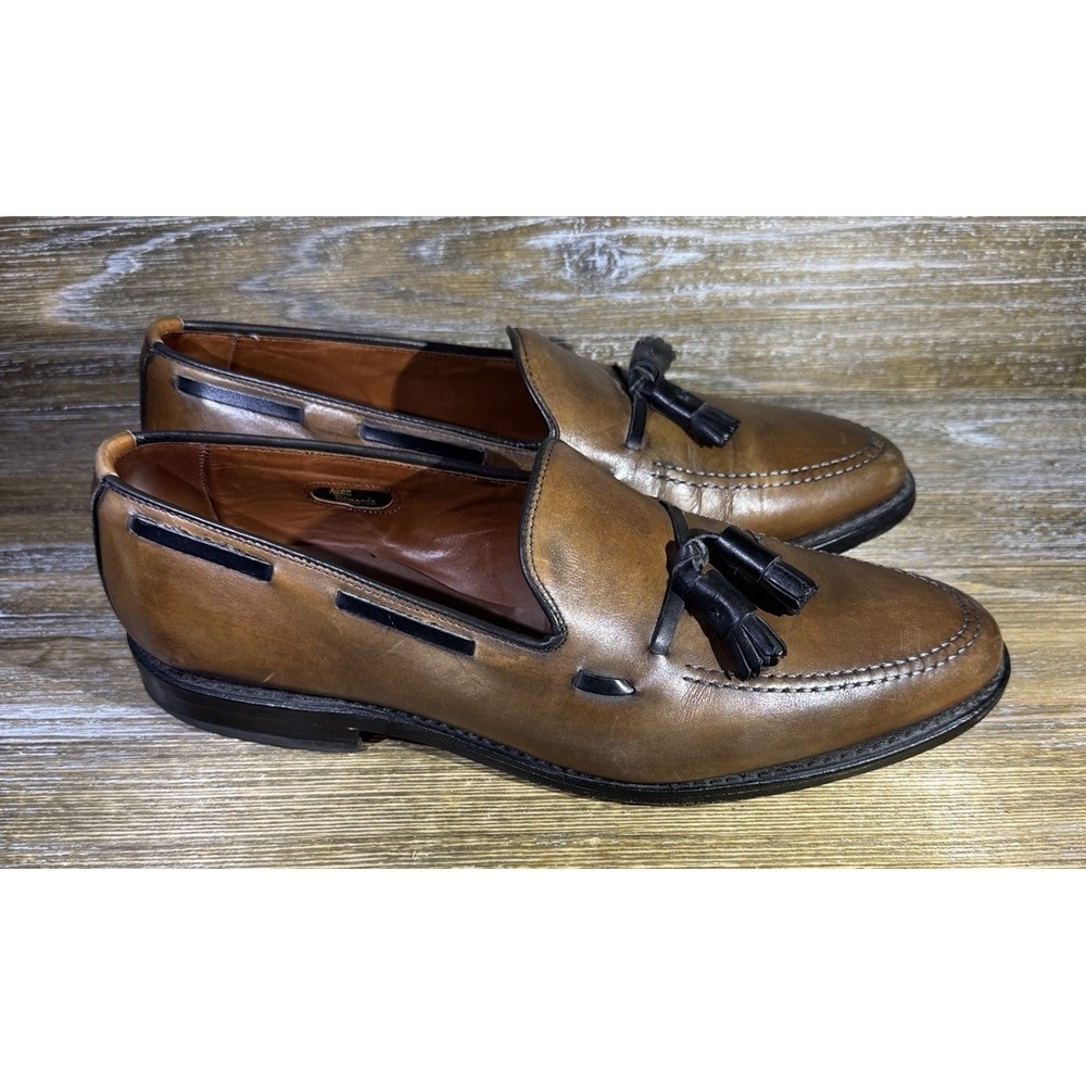 Allen Edmonds Grayson Leather Tassel Loafers Slip On Shoes Men's Size 9D